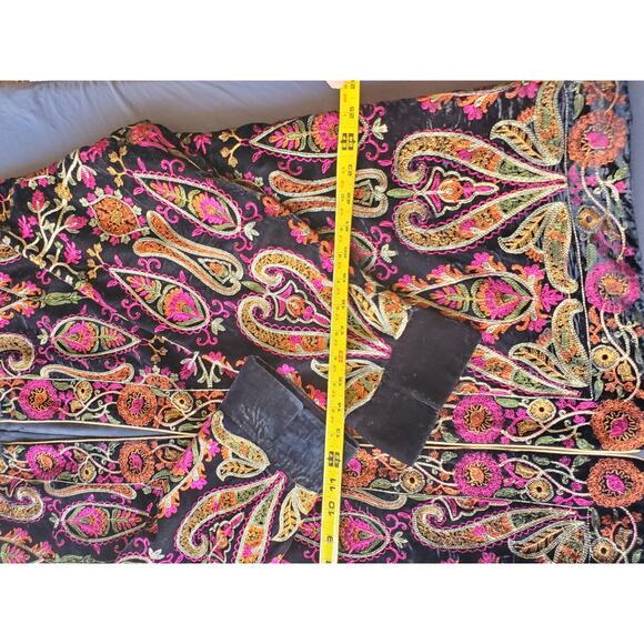 Absolutely WILD Soft Surroundings bohemian 2x Velvet & Brocade Jacket. 2x. New. - Picture 5 of 7